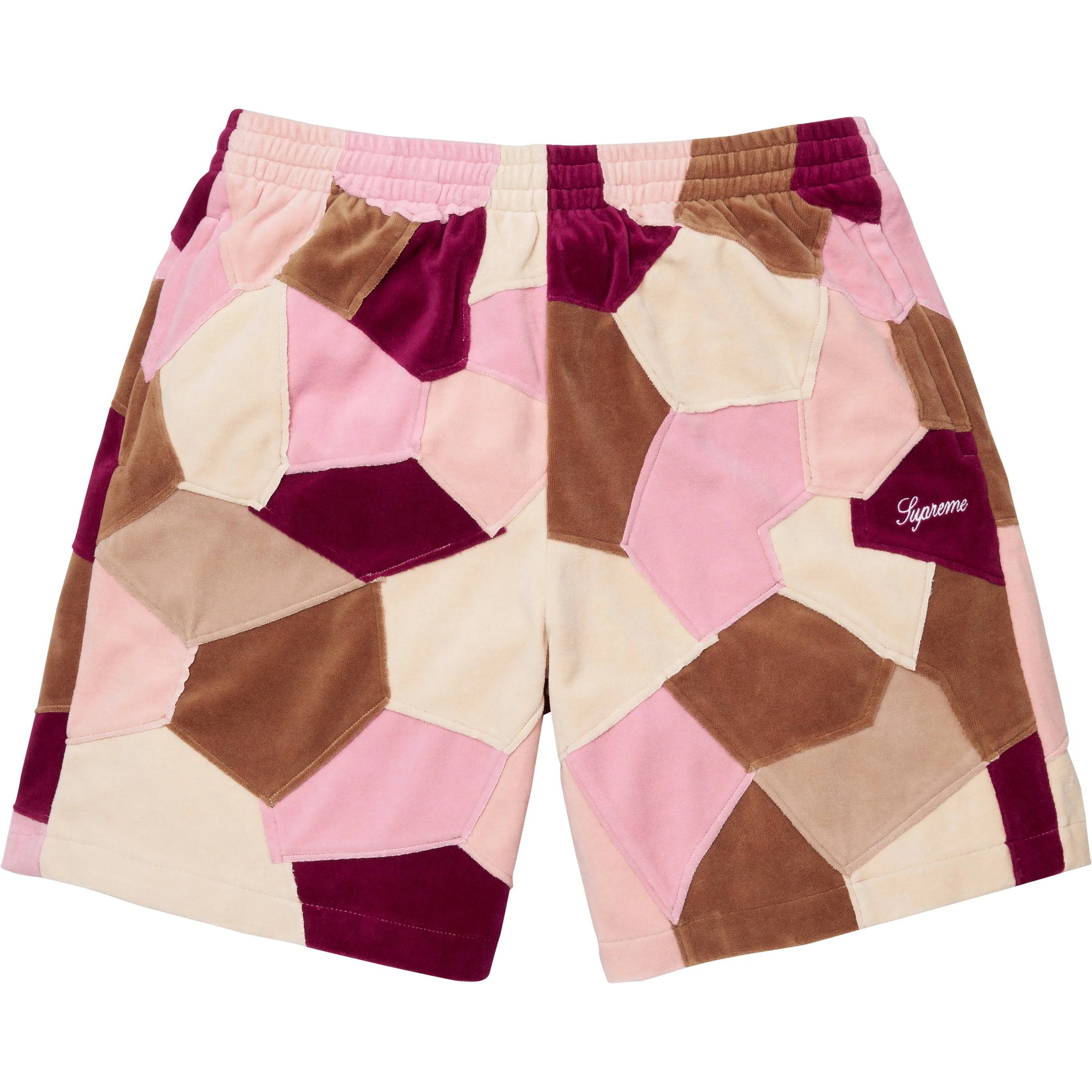 Patchwork Velour Short view 8